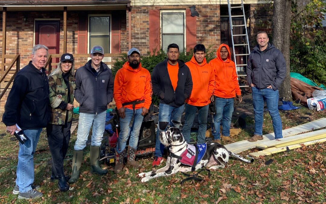 Vietnam Veteran Roof Restoration